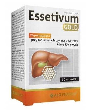 Комплекс для здоровья печени "Essetivum gold" капсулы N50 - ALG PHARMA