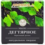 ДЕГТЯРНОЕ мыло твердое натуральное, 80 г Aroma Saules