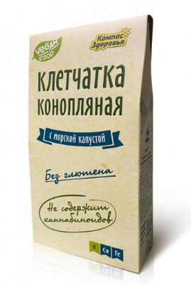 Клетчатка Конопляная с ламинарией (морская капуста) 150 г