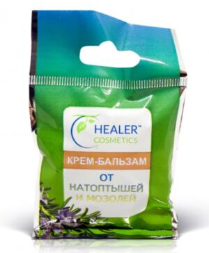 Крем-бальзам от натоптышей и мозолей Healer Cosmetics 10г.