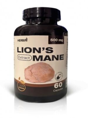 Ежовик гребенчатый экстракт, 500мг 60кап - Herbin