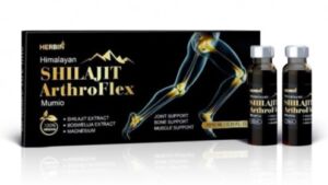 Пищевая добавка для суставов Гималайское мумие (Shilajit) "ArthroFLEX", 10 шт по 10 мл - Herbin