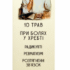 Herbal Healer 10 Herbs Gel - balm for back pain, 40 g