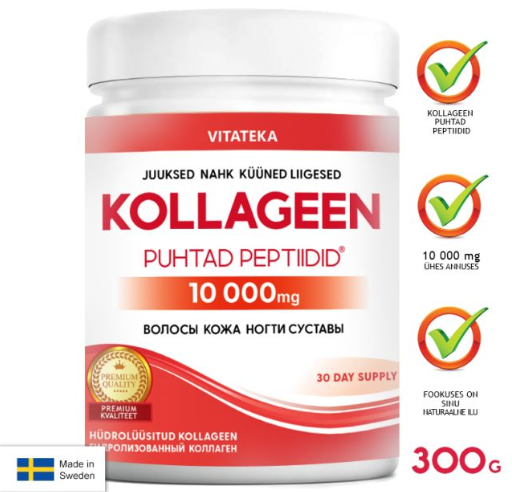 Животный коллаген 10 000 300гр - VITATEKA