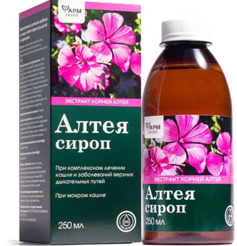 Althea syrup for children and adults, 250ml Farm Group