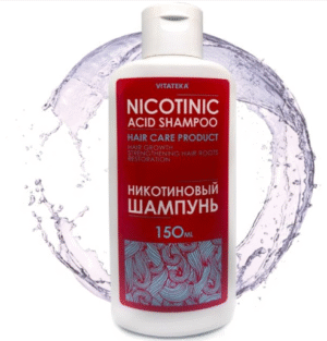 Никотиновая кислота, шампунь, 150 мл – VITATEKA