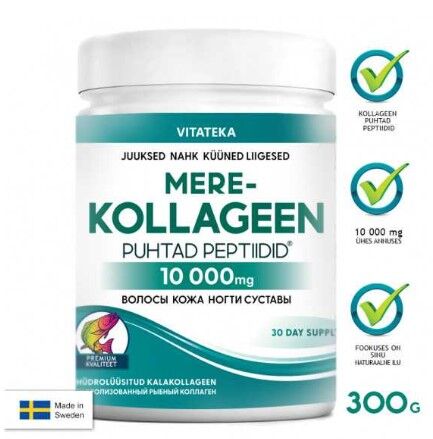 kollagen morskoj Fish collagen 10 000 in powder, 300 g - Vitateka