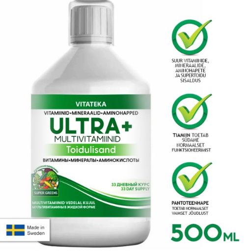 polivitaminy Multivitamins Ultra+ 500ml VITATEKA