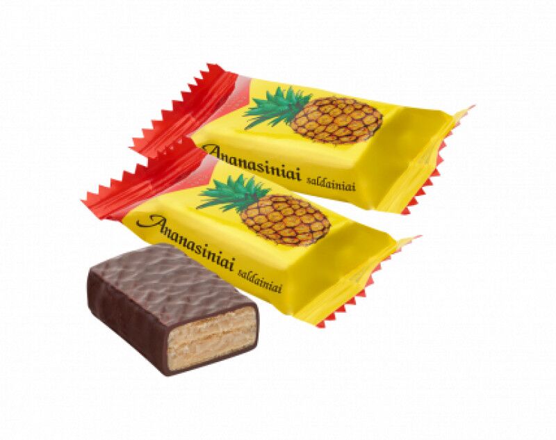 vafliniai-sladainiai-ananasiniai-1kg Pineapple candy 500g