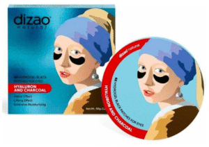 Гидрогелевые подушечки под глаза Гиалурон и карбон, 30 pairs .DIZAO