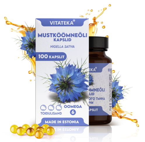 Масло чёрного тмина в капсулах 100 шт – Vitateka