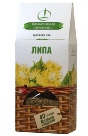 Травяной чай липа 40