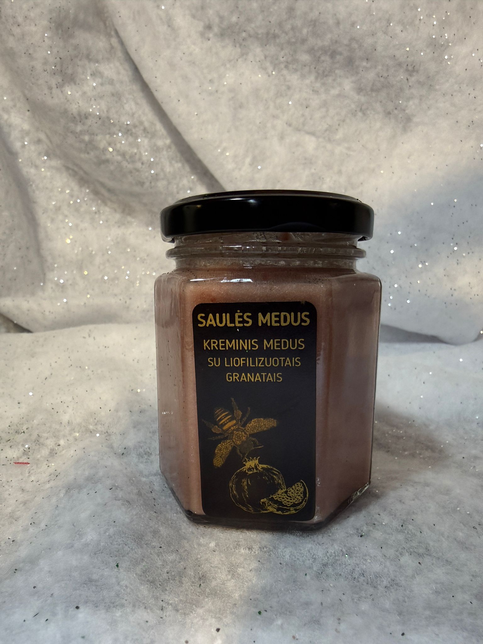 Natural honey with pomegranate 230g