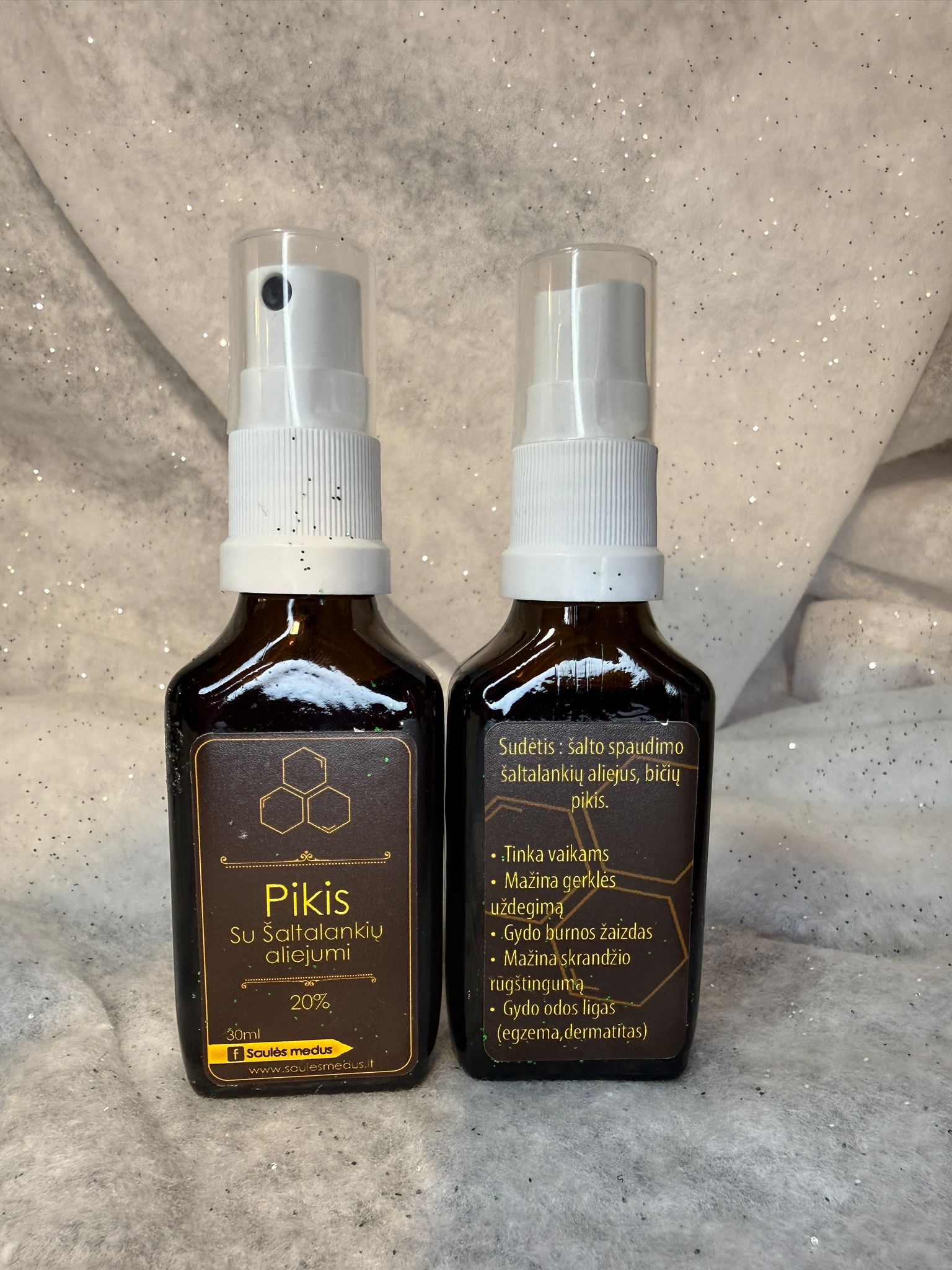 Propolis tincture spray with sea buckthorn oil 30ml