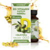 Vitamin D3 4000 IU with olive oil in capsules - Vitateka