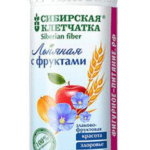 Сибирская льняная клетчатка с фруктами 280г