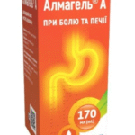 Алмагель А суспензия при боли и изжоге, 170 мл