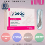 Xpecia Пищевая добавка для укрепления волос для женщин, 60 таб.