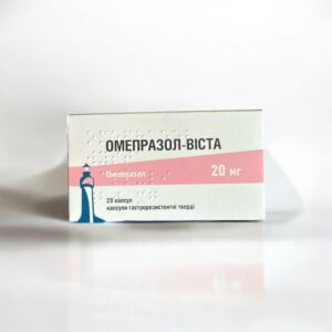 Омепразол 20 мг капсули N28 Omeprazol