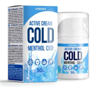 COLD крем с ментолом и CBD — охлаждающее средство, 50 мл - VITATEKA
