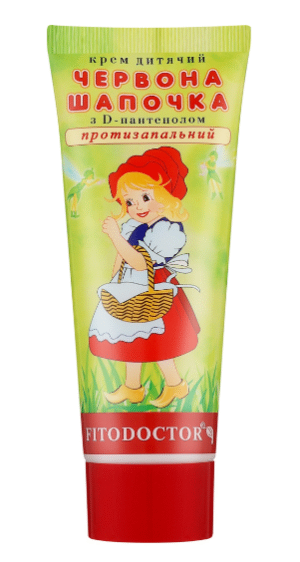 Детский крем "Красная шапочка", противовоспалительный 75g