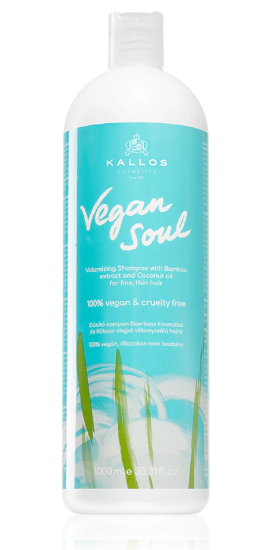 Шампунь для объема волос Kallos Vegan Soul 1000ml