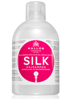 Шампунь с оливковым маслом и протеинами шелка Kallos SILK 1000ml