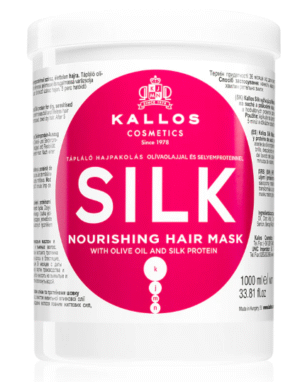 Маска для волос питательная Kallos SILK 1000ml