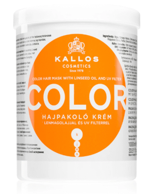 Маска для волос с УФ фильтром Kallos COLOR 1000ml