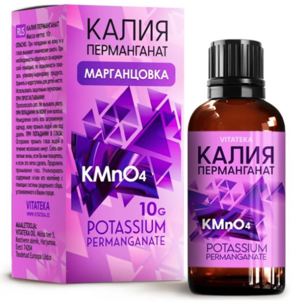 Калия перманганат 10g VITATEKA