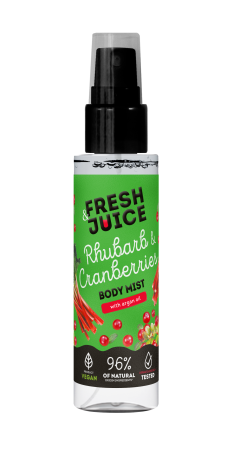 Мист для тела Fresh Juice Rhubarb & Cranberries 150 мл