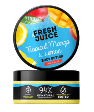 Крем-масло для тела Fresh Juice Tropical Mango & Lemon 200 мл