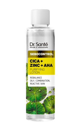 Очищуючий лосьйон Dr. Sante Sebocontrol Цика + Цинк + АНА 200 мл