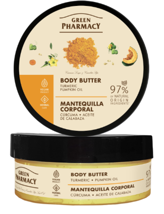 Масло для тела Green Pharmacy Куркума и тыквенное масло 200 мл