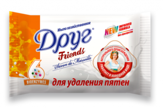 Friends" laundry soap, for washing and stain removal 125 gr