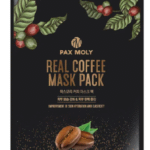 Тканевая маска с кофе 25 мл - Pax Moly
