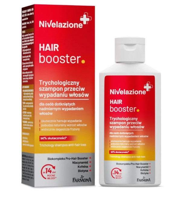 Трихологический шампунь против выпадения волос Hair Booster, 100 мл - Nivelazione