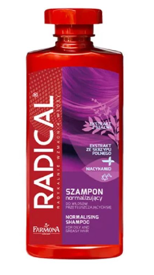 Screenshot 2026-09-16 150040 Нормализующий шампунь для жирных волос, 400 мл - RADICAL