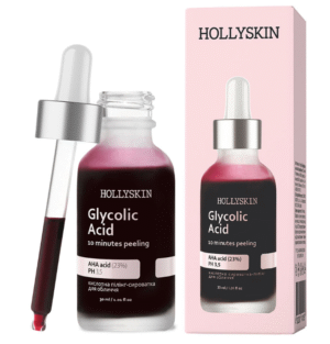 Кислотная сыворотка-пилинг для лица HOLLYSKIN Glycolic Acid с гликолевой кислотой 30ml