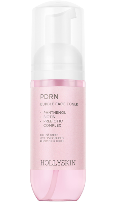 Hollyskin Salmon DNA PDRN Foam Toner HOLLYSKIN SALMON DNA PDRN Foaming Toner for Natural Skin Renewal, 150 ml