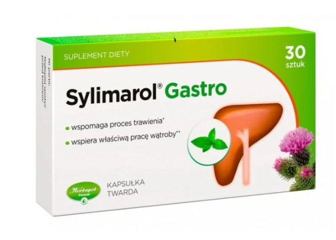 Sylimarol Gastro, 30 capsules - HERBAPOL POZNAN