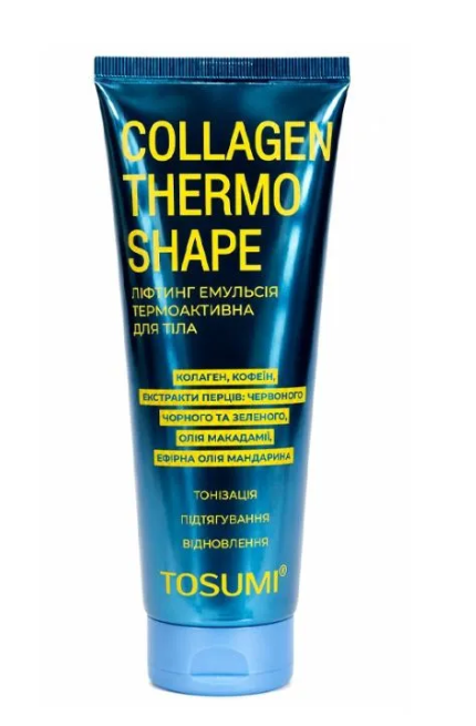 Collagen ThermoShape Body Lotion, 250 ml - TOSUMI